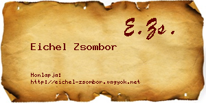 Eichel Zsombor névjegykártya